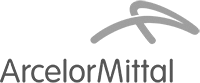 ArcelorMittal logo grijs