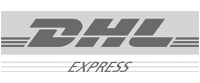 DHL express logo grijs